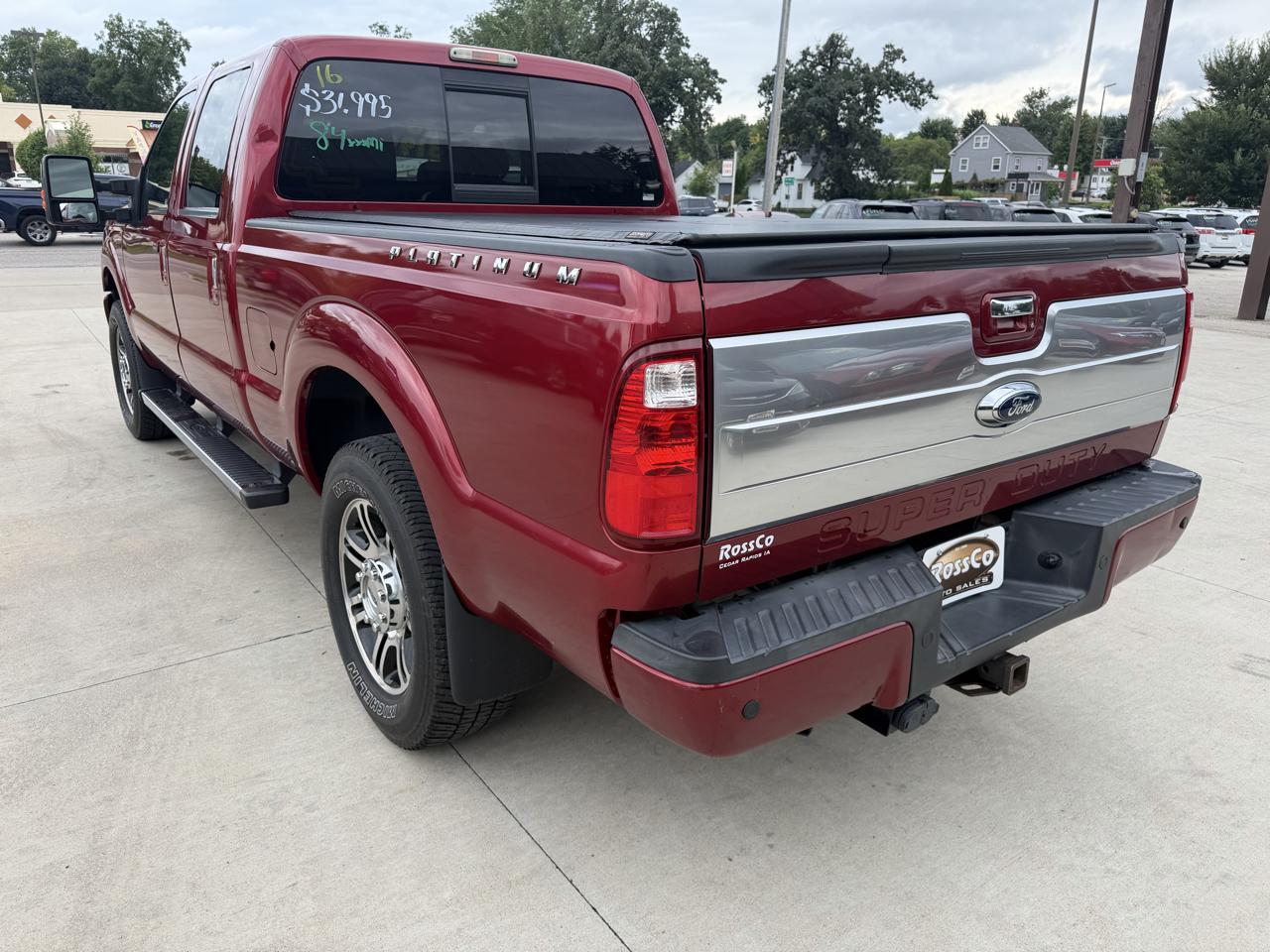 Ford Super Duty F-250 SRW 4WD Crew Cab 172" Platinum 2016
