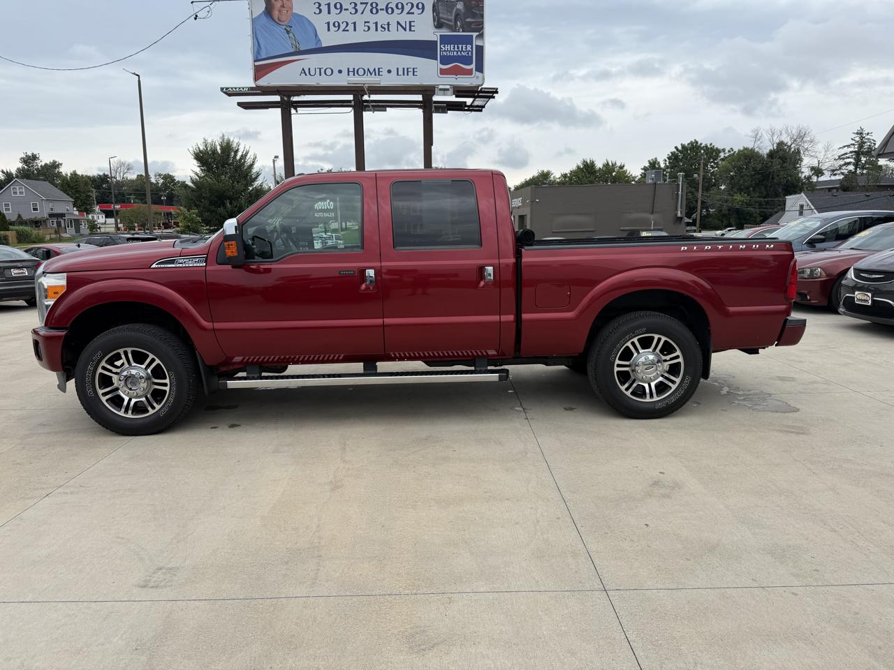 Ford Super Duty F-250 SRW 4WD Crew Cab 172" Platinum 2016