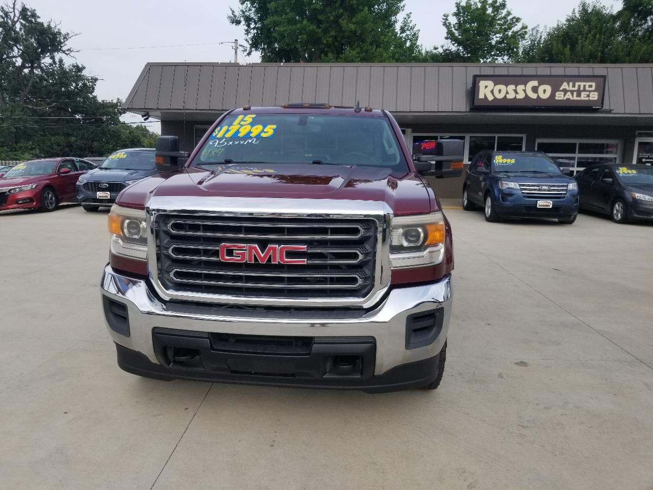 GMC Sierra 2500HD Work Truck Long Bed 4WD 2015