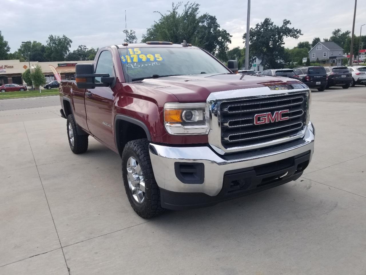 GMC Sierra 2500HD Work Truck Long Bed 4WD 2015