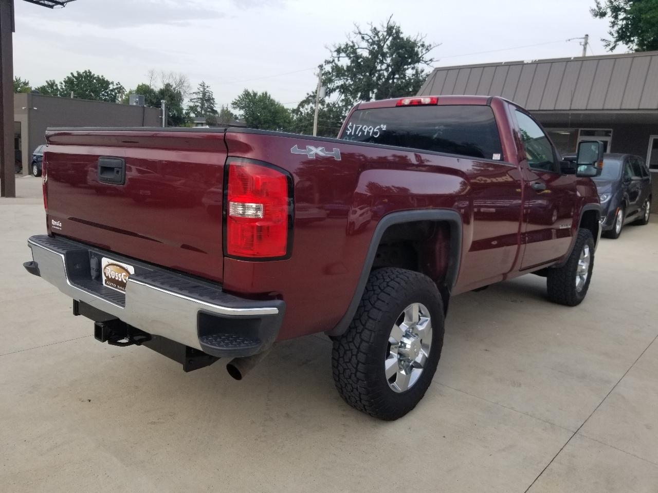 GMC Sierra 2500HD Work Truck Long Bed 4WD 2015