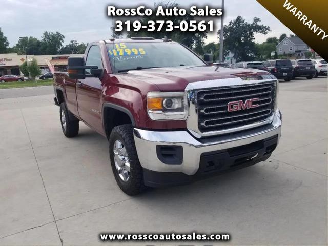 Red 2015 GMC Sierra 2500HD Pickup Truck Automatic