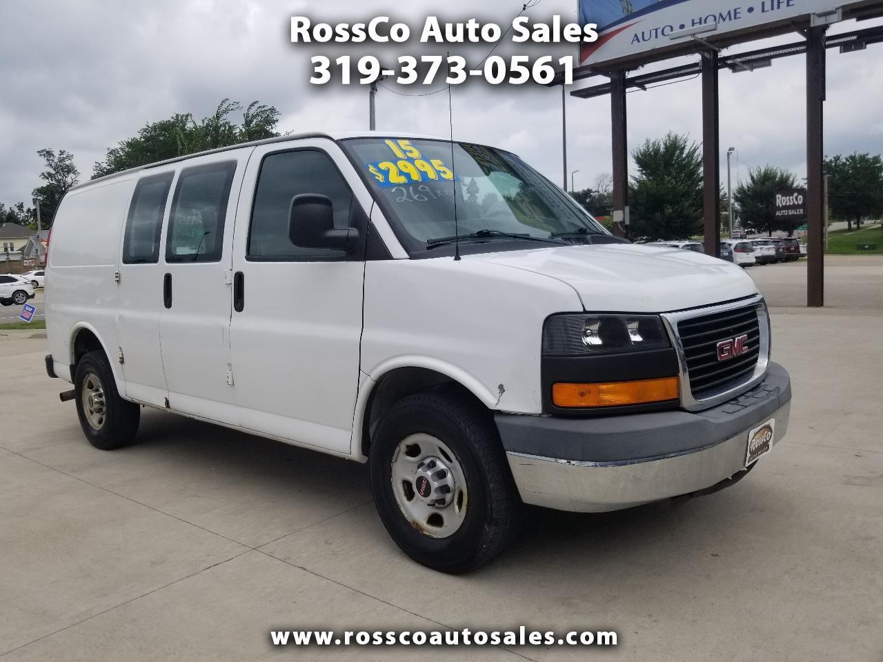 2015 GMC Savana Cargo Van RWD 2500 135"