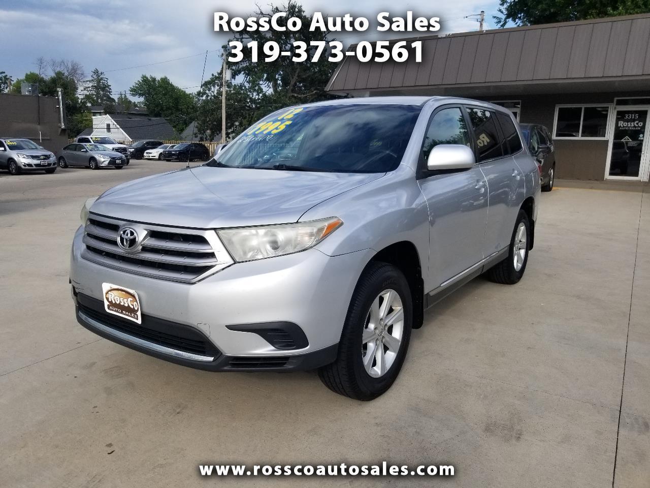 Toyota Highlander Sport 2012