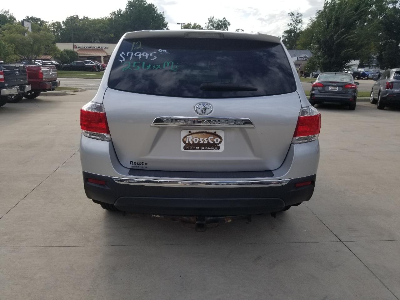 Toyota Highlander Sport 2012
