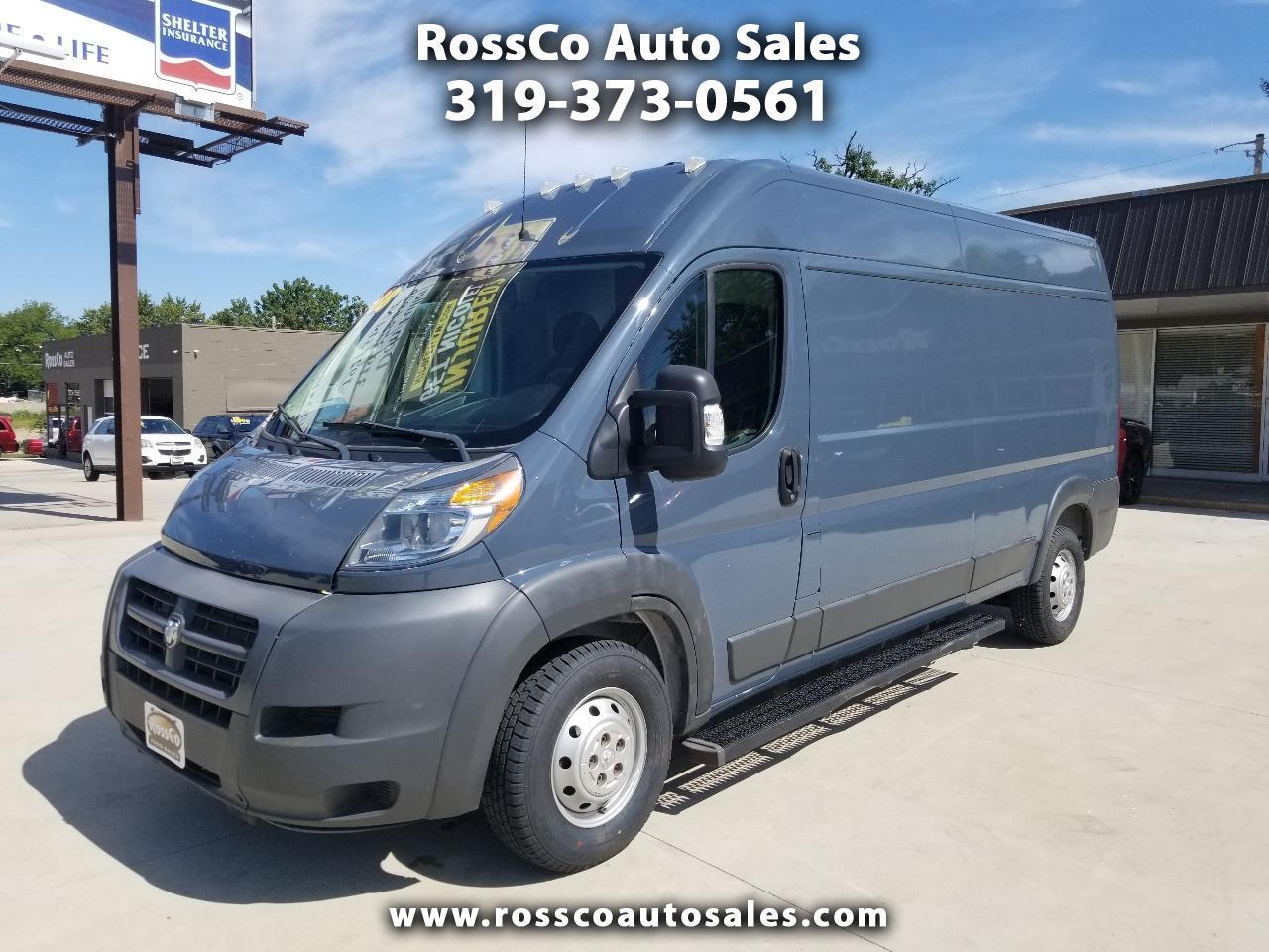 2018 RAM ProMaster Cargo Van 2500 High Roof 159" WB