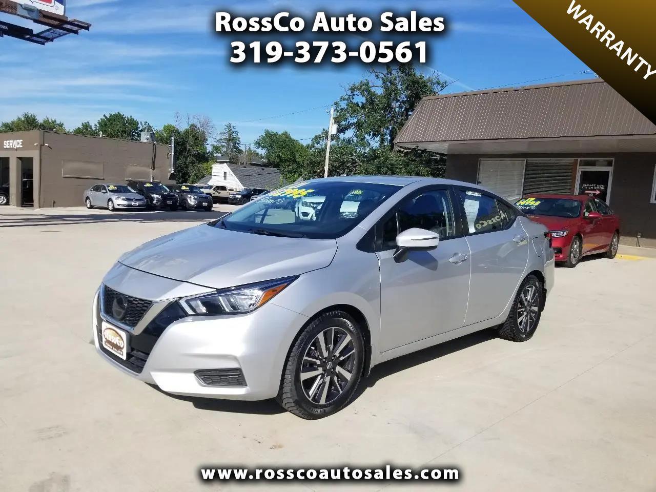  2021 Nissan Versa SV FWD   