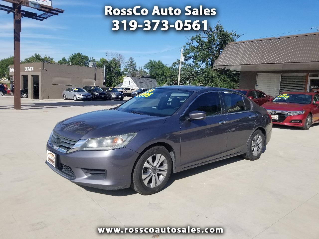 2014 Honda Accord Sedan 4dr I4 CVT LX