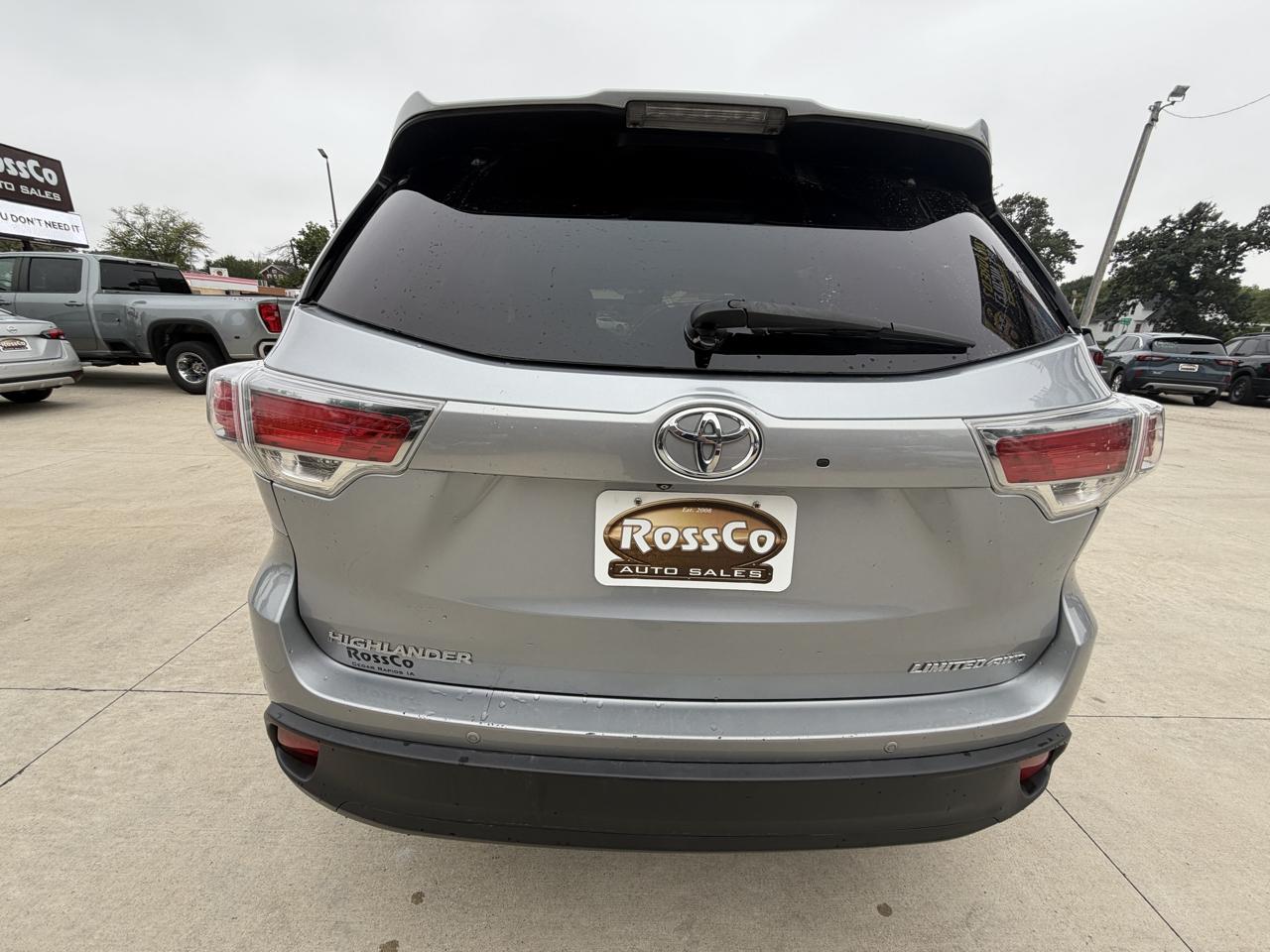 Toyota Highlander AWD 4dr V6 Limited (Natl) 2014