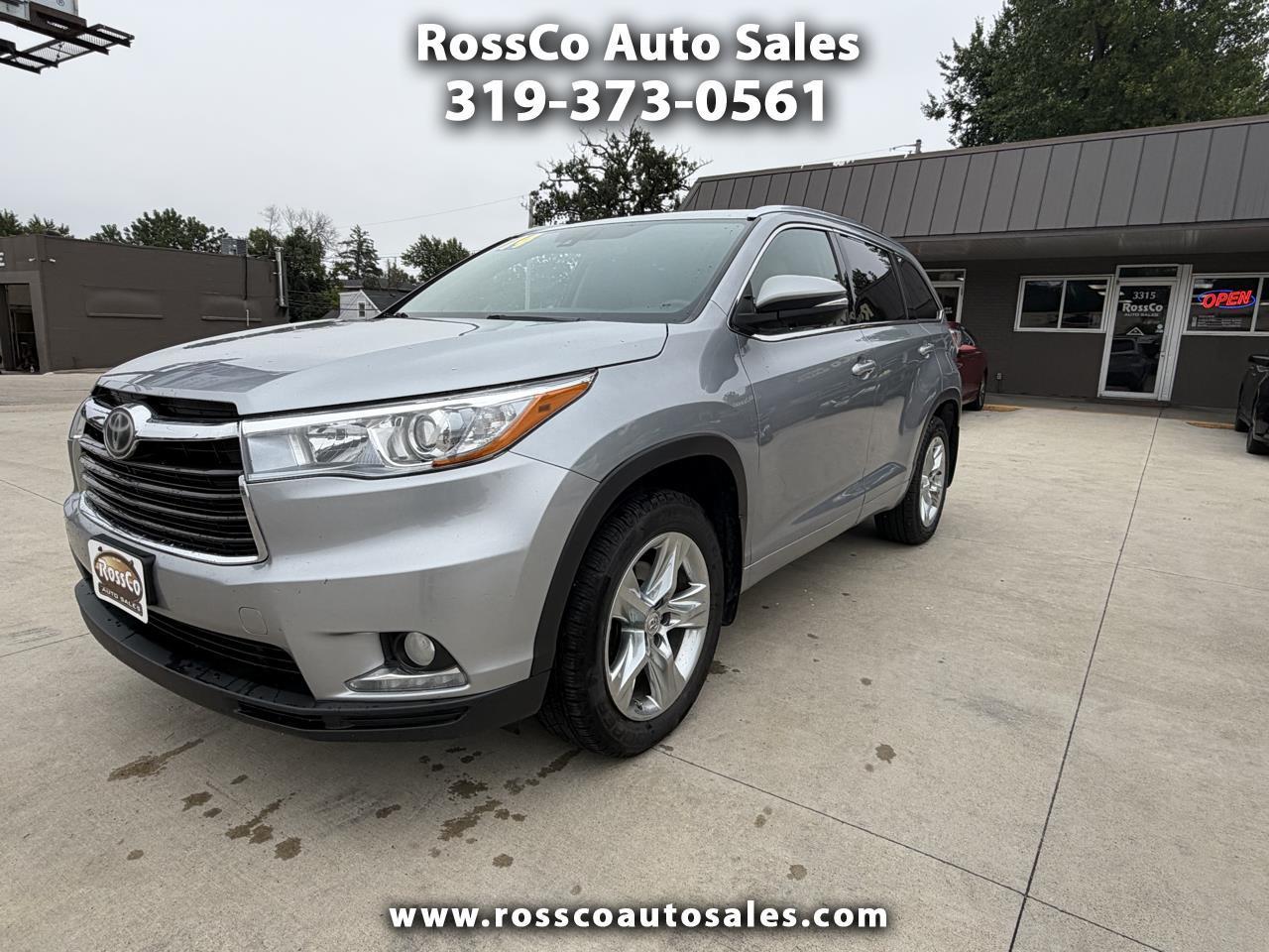 2014 Toyota Highlander AWD 4dr V6 Limited (Natl)