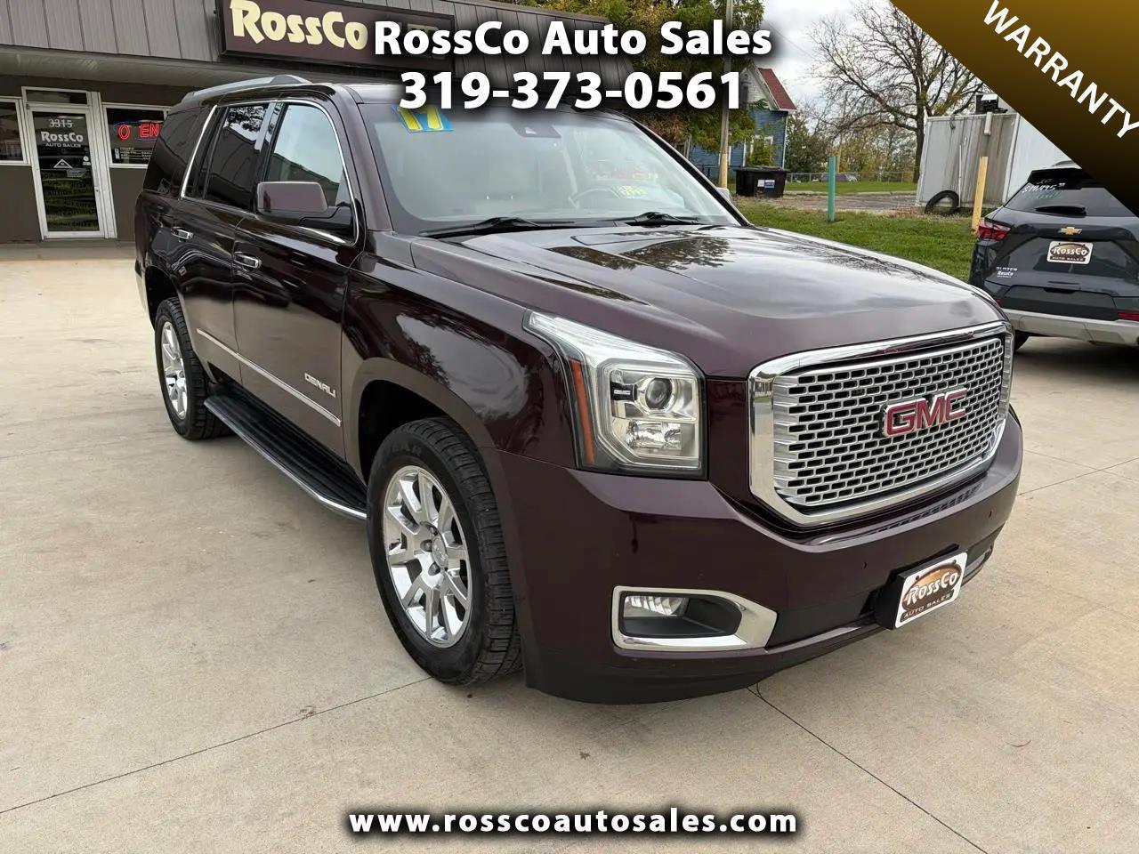 Purple 2017 GMC Yukon SUV / Crossover Four-Wheel Drive Automatic