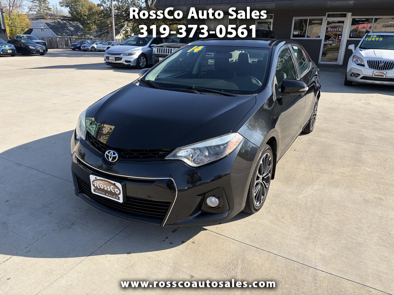 Toyota Corolla 4dr Sdn CVT S (Natl) 2014