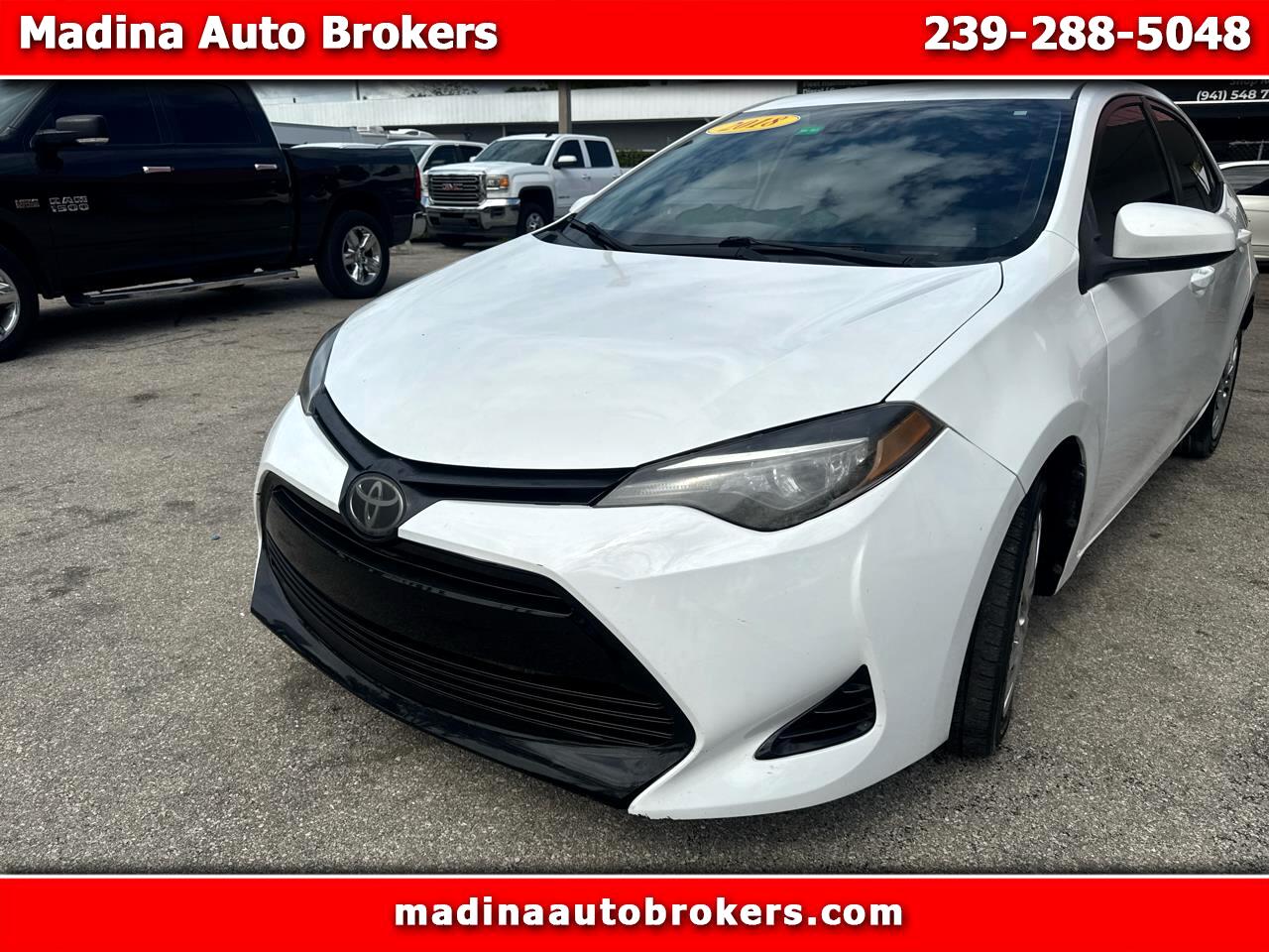 2018 Toyota Corolla L CVT