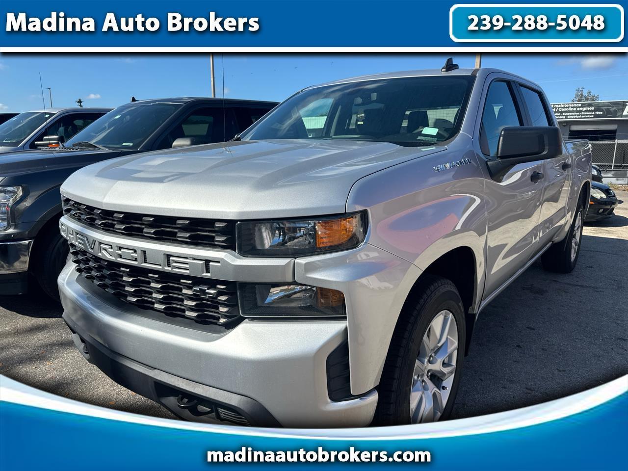 2021 Chevrolet Silverado 1500 Custom Crew Cab Short Box 2WD