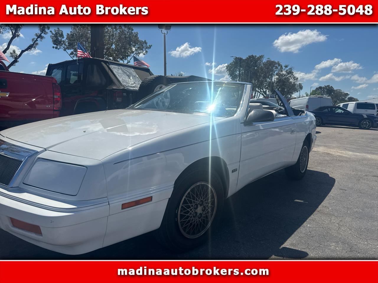 1991 Chrysler Le Baron 2 Dr Highline Convertible