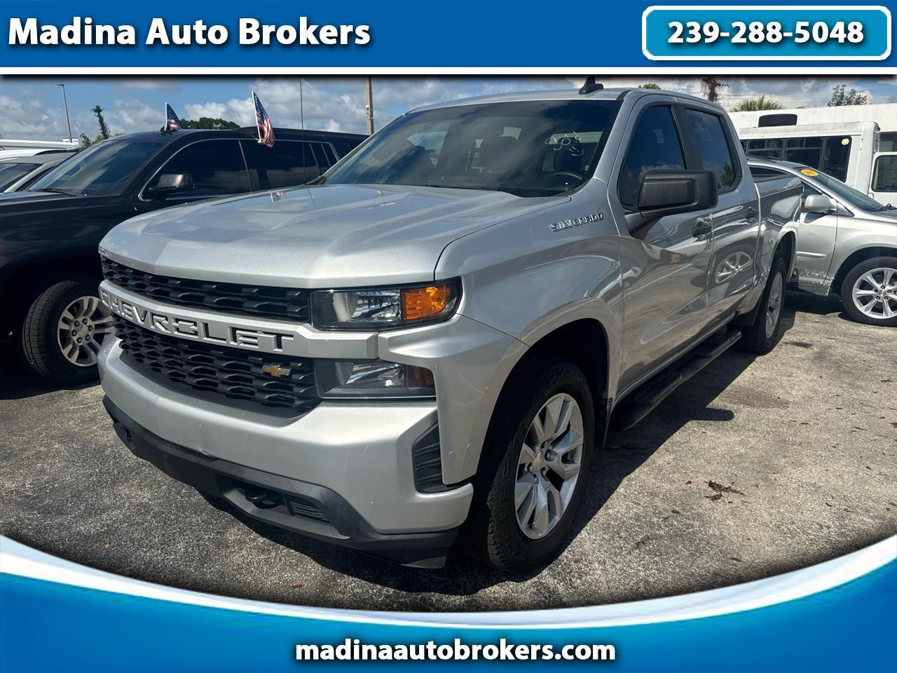 2021 Chevrolet Silverado 1500 Custom Crew Cab Short Box 2WD