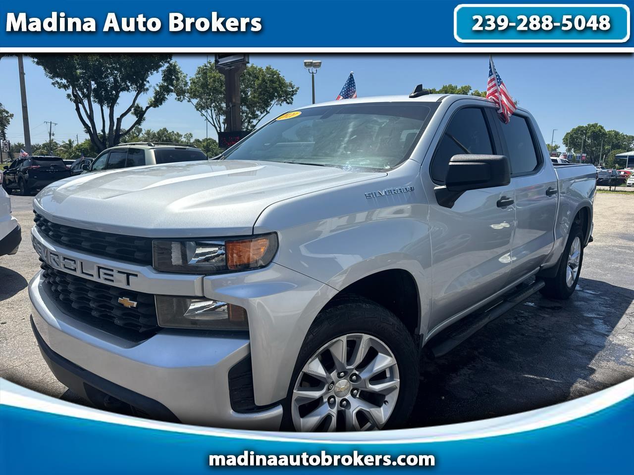2021 Chevrolet Silverado 1500 Custom Crew Cab Short Box 2WD