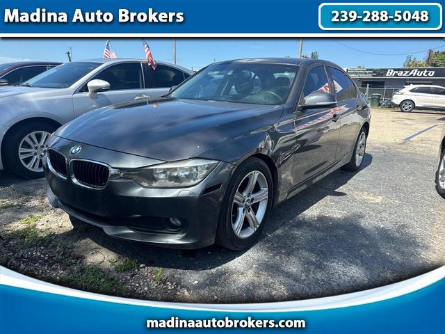Gray 2015 BMW 3 Series Sedan Rear-Wheel Drive Automatic