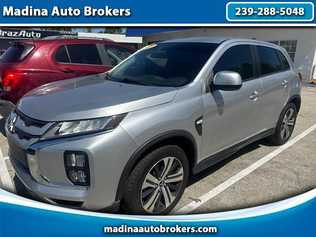 Silver 2021 Mitsubishi Outlander Sport SUV / Crossover Front-Wheel Drive Automatic
