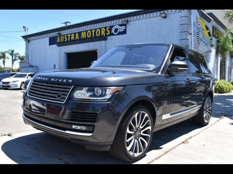 Land Rover Range Rover Supercharged 2016