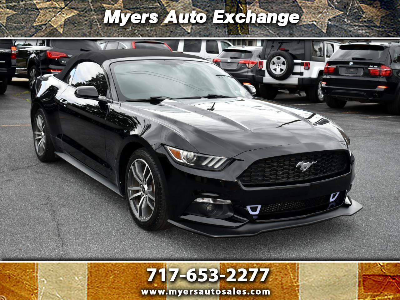 Ford Mustang EcoBoost Premium Convertible 2015