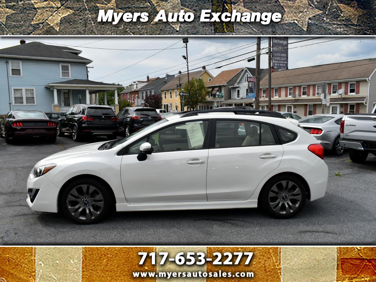 2016 Subaru Impreza 2.0i Sport Limited PZEV 5-Door