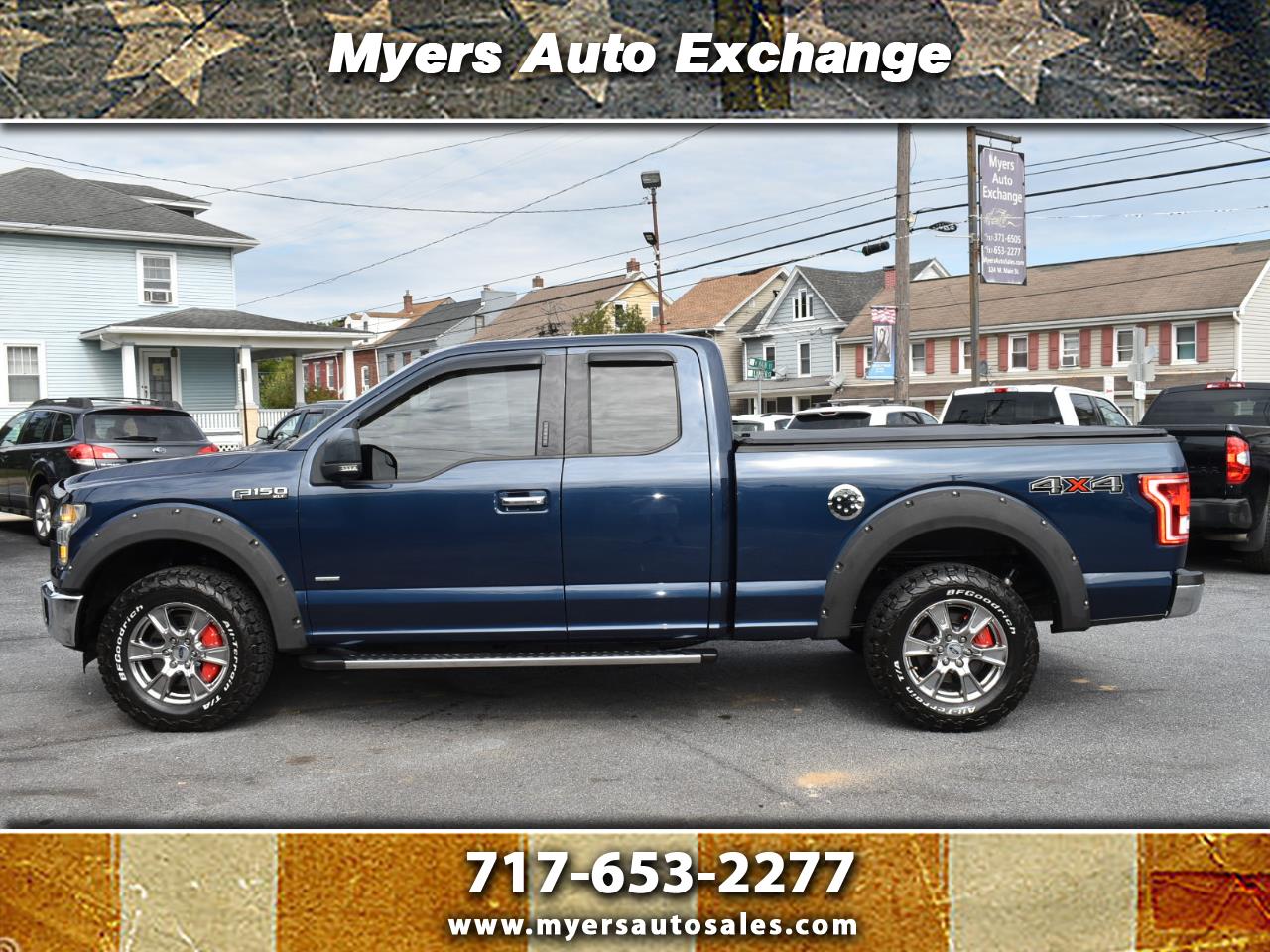2016 Ford F-150 XLT 4WD SuperCab 6.5' Box