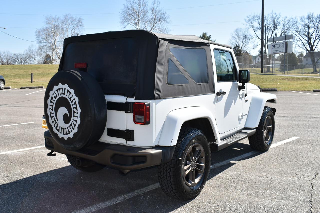 Jeep Wrangler Sahara 4WD 2017