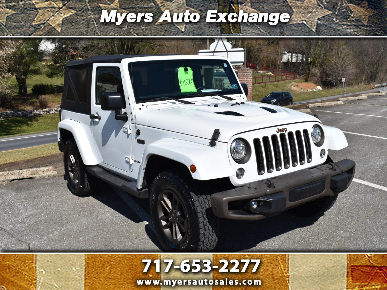 2017 Jeep Wrangler Sahara 4WD