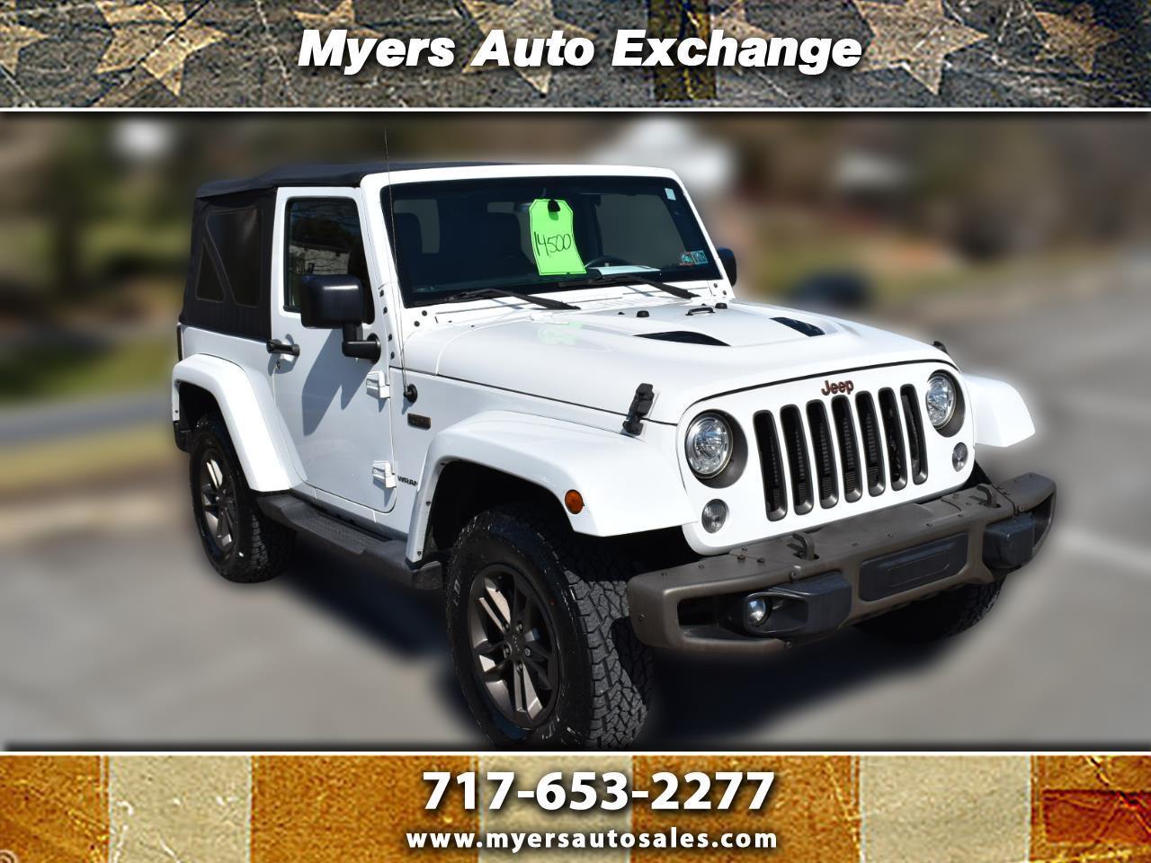 2017 Jeep Wrangler Sahara 4WD