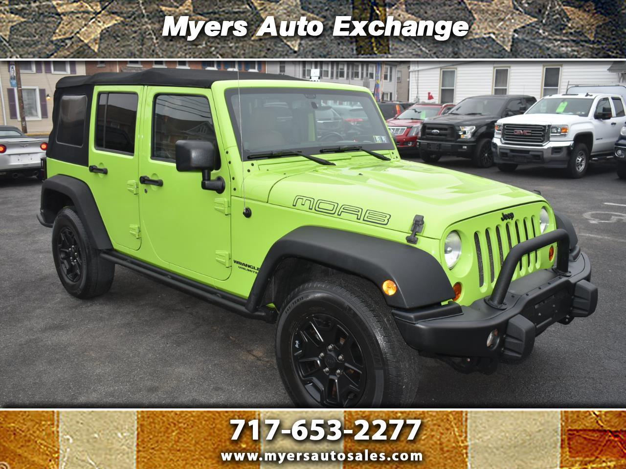 2013 Jeep Wrangler Unlimited Sahara 4WD