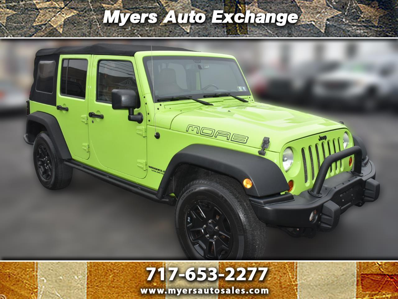 2013 Jeep Wrangler Unlimited Sahara 4WD