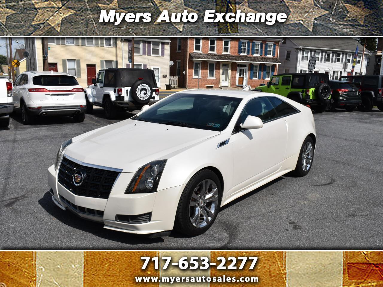 Cadillac CTS Base Coupe 2012