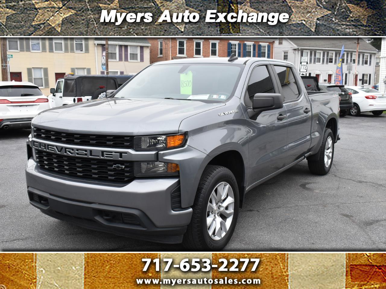 2021 Chevrolet Silverado 1500 Custom Crew Cab Short Box 4WD