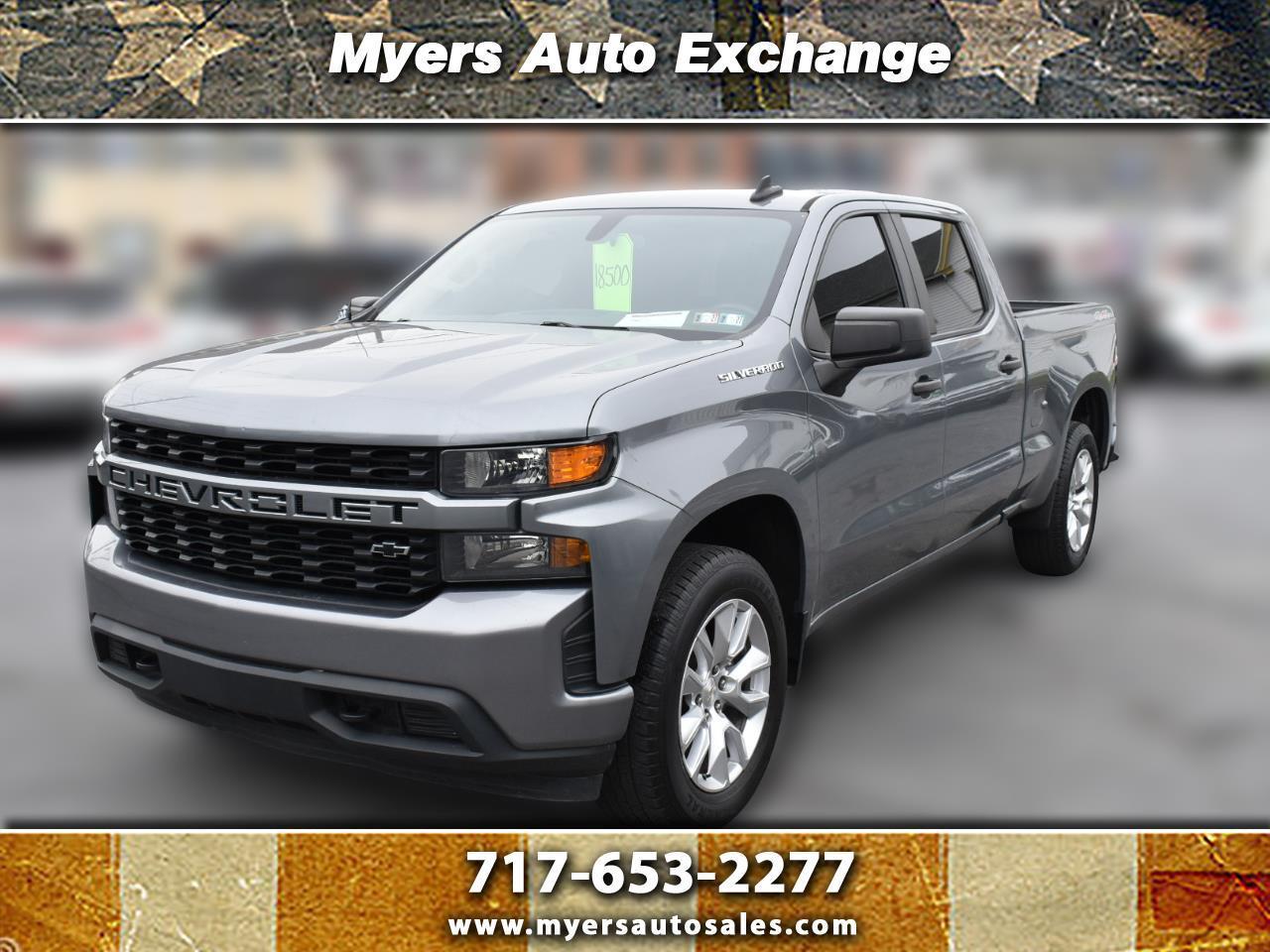 2021 Chevrolet Silverado 1500 Custom Crew Cab Short Box 4WD