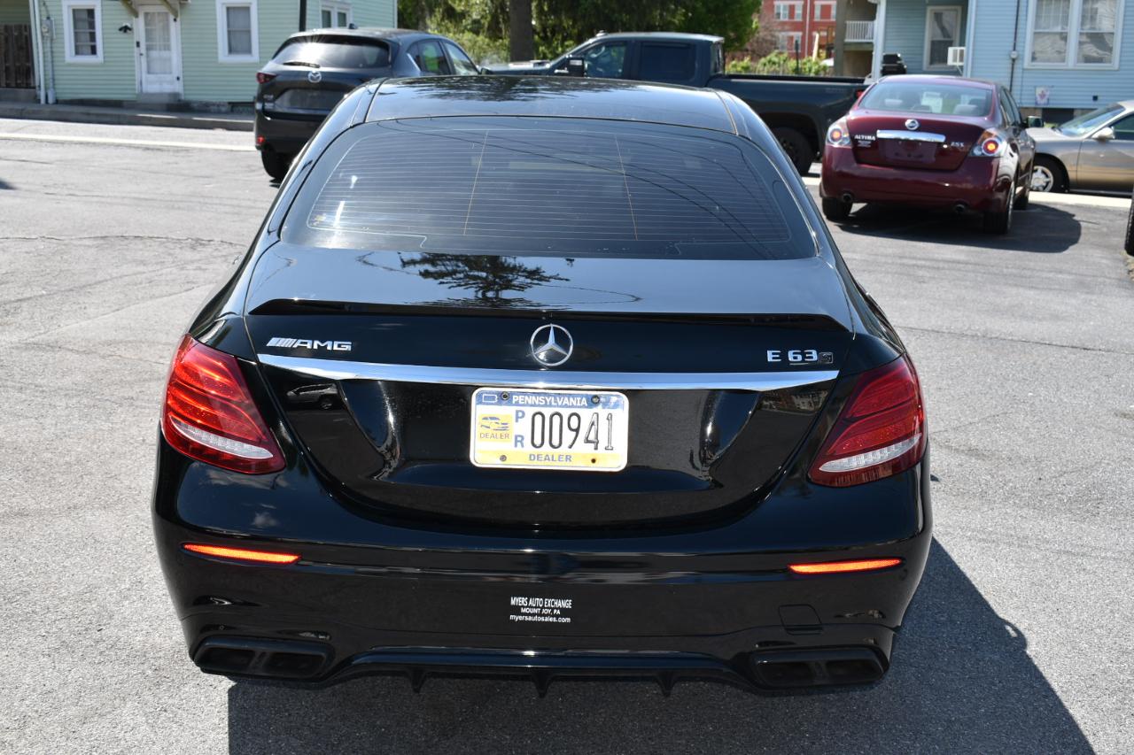 Mercedes-Benz E-Class AMG E 63 S 4MATIC 2018