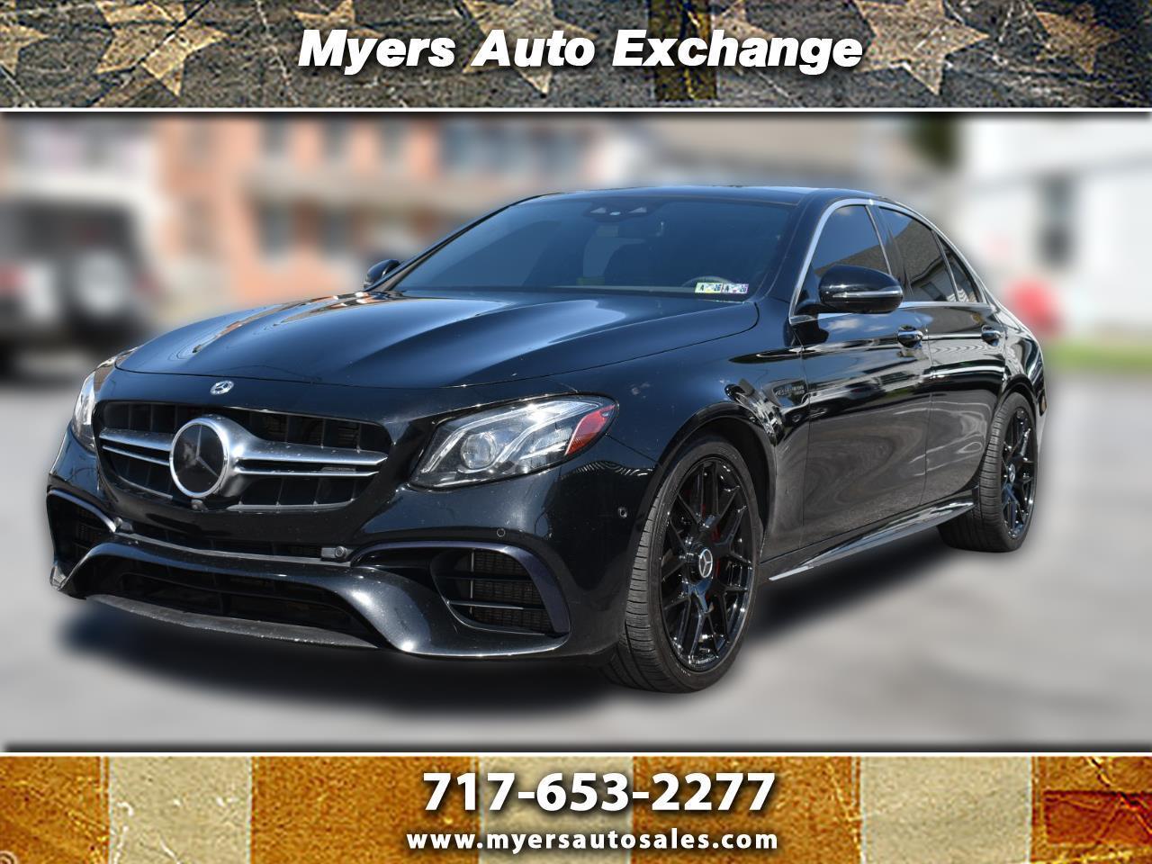 2018 Mercedes-Benz E-Class AMG E 63 S 4MATIC