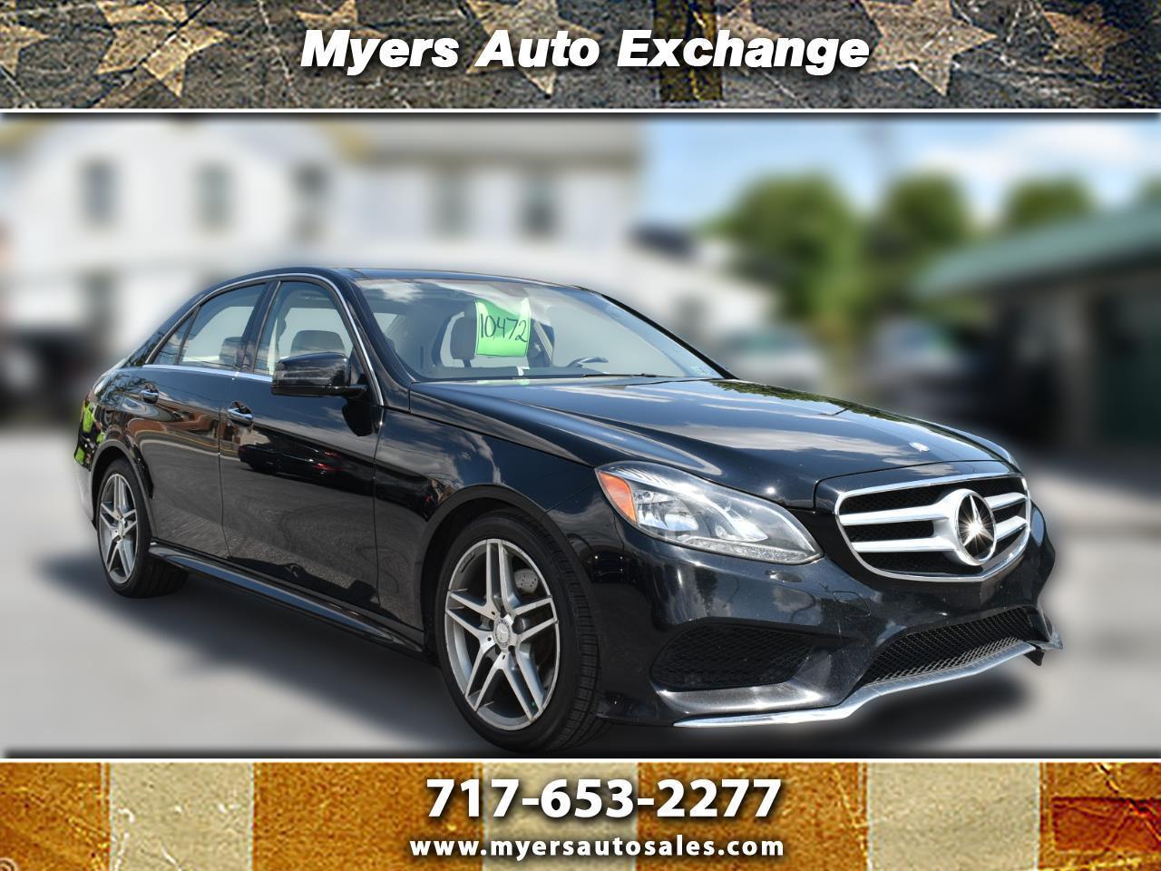 2015 Mercedes-Benz E-Class E350 Sport 4MATIC Sedan