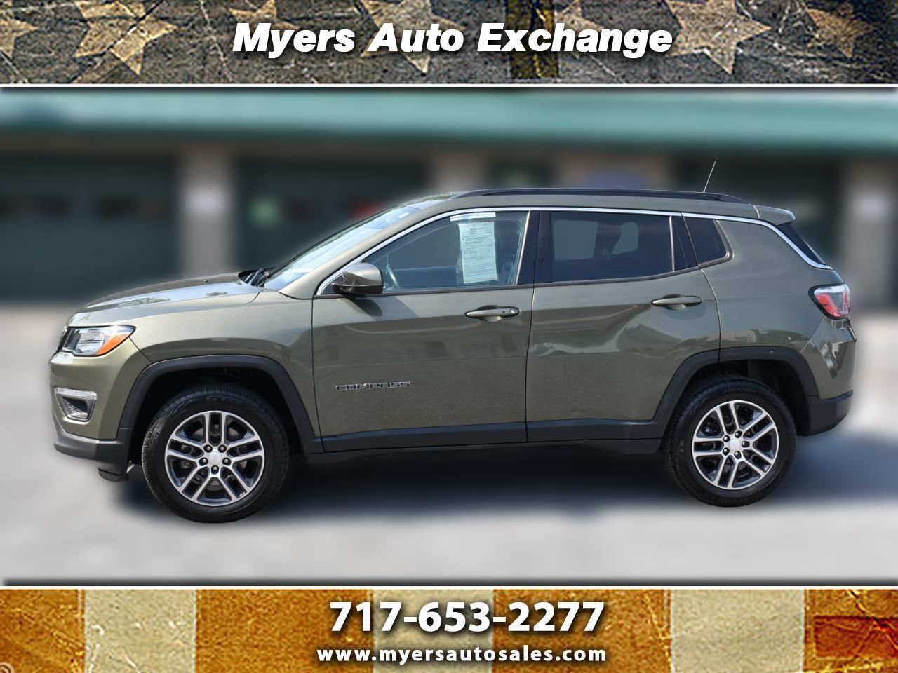 Jeep Compass Latitude 4D SUV 4WD 2017