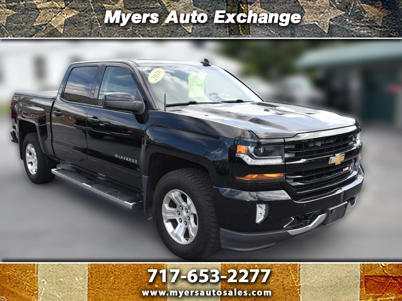 2016 Chevrolet Silverado 1500 LT Z71 Crew Cab 4WD SWB
