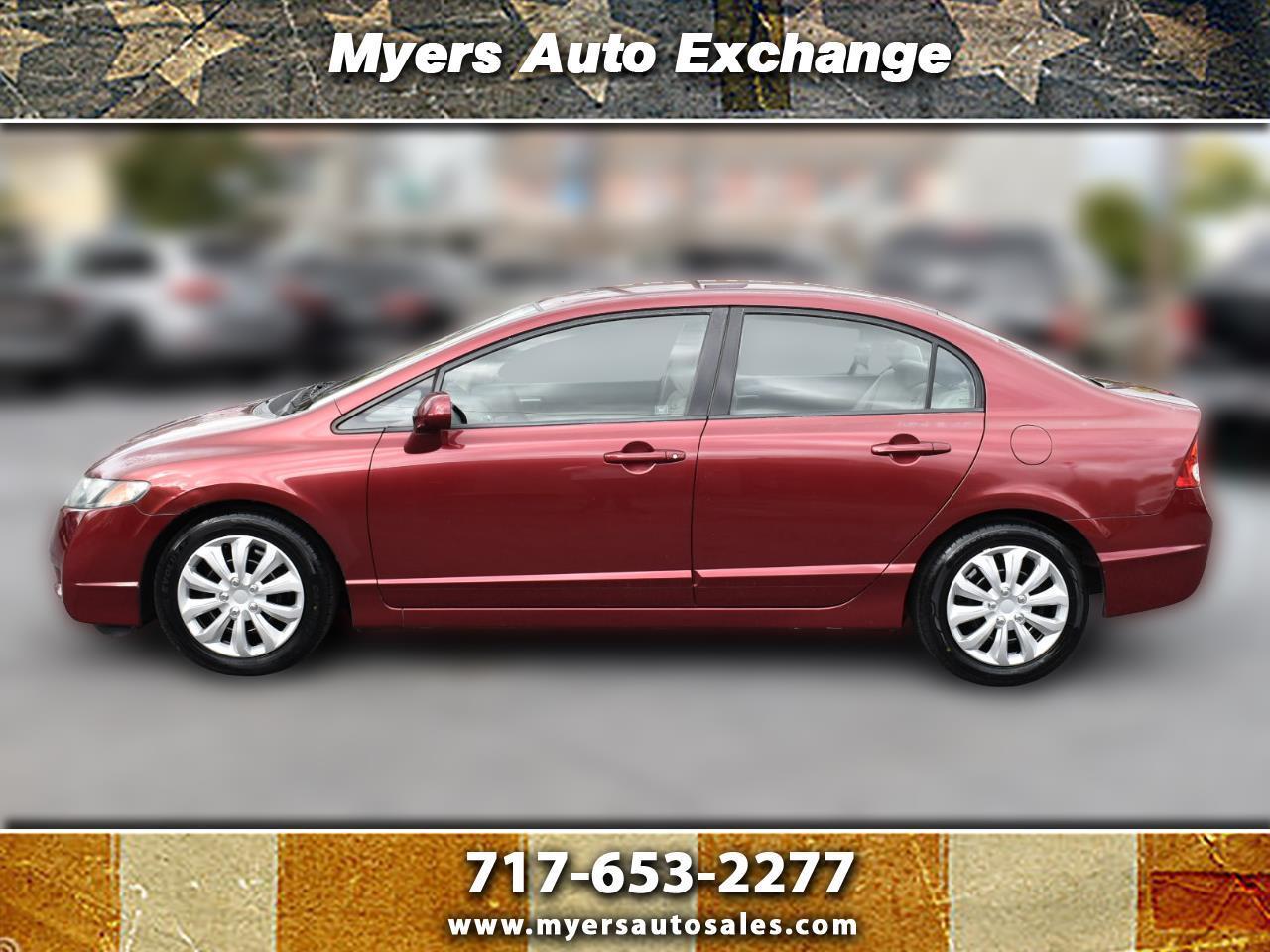 Honda Civic LX Sedan 5-Speed AT 2010