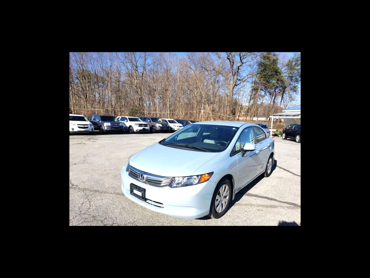 2012 Honda Civic LX Sedan 5-Speed AT