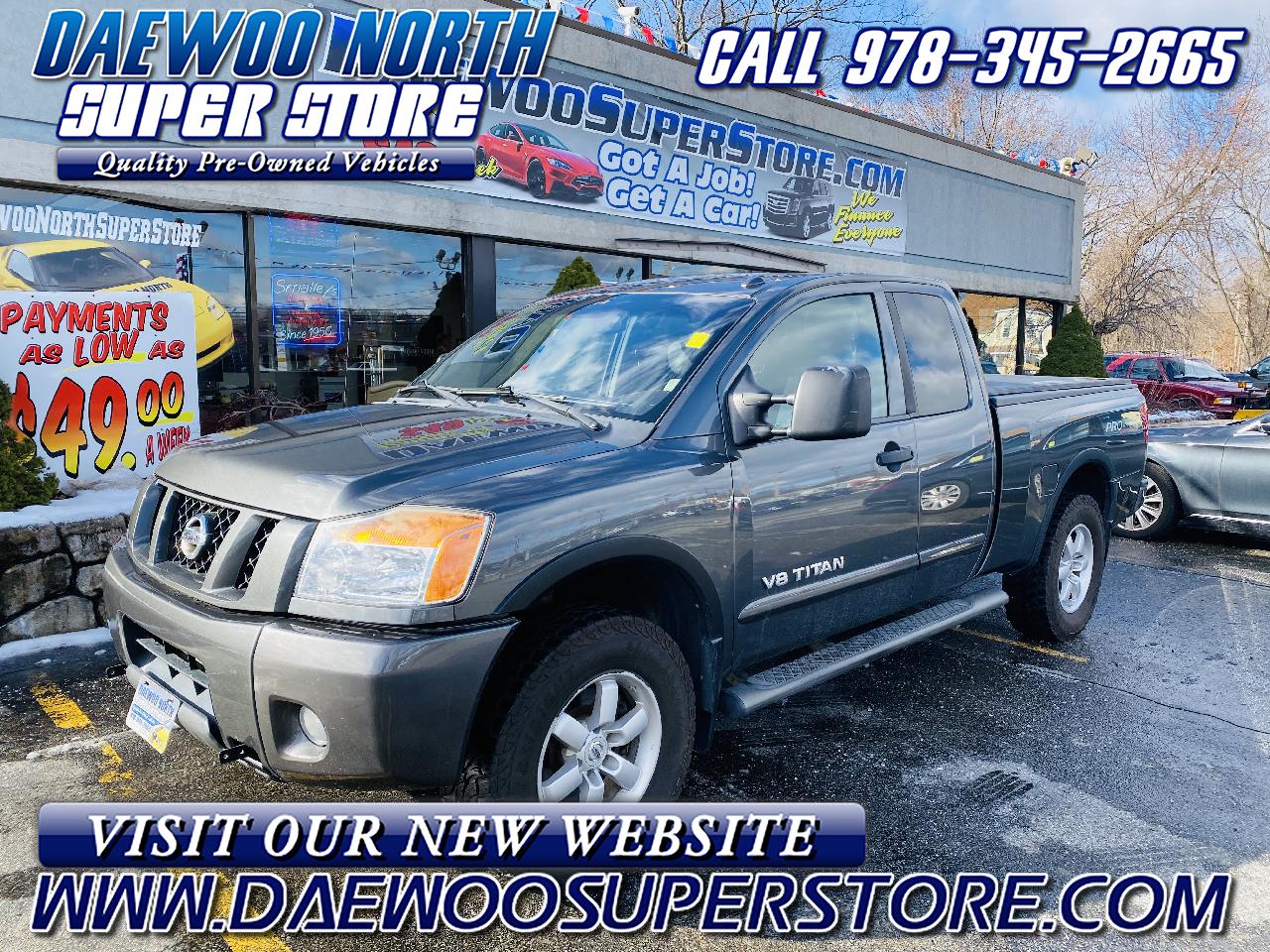 2011 nissan titan pro 4x for sale