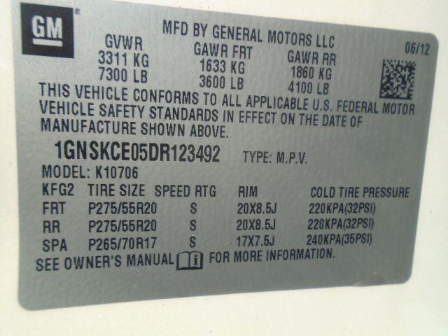 Chevrolet Tahoe LTZ 4WD 2013