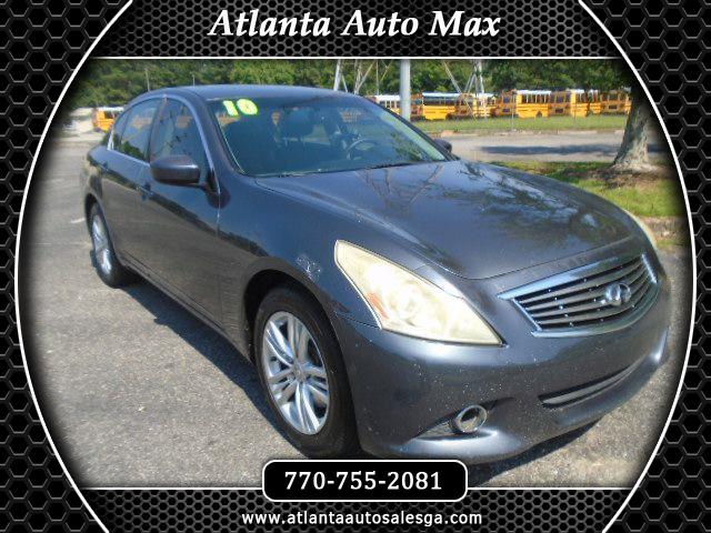 2010 Infiniti G Sedan G37x AWD