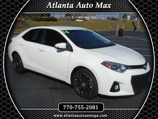 2016 Toyota Corolla S CVT