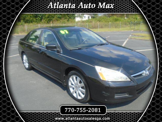 2007 Honda Accord EX-L V-6 Sedan AT with Navigation