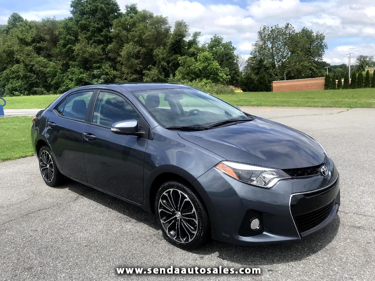 Used 2016 Toyota Corolla S Premium CVT for Sale in Reading PA 19601 ...