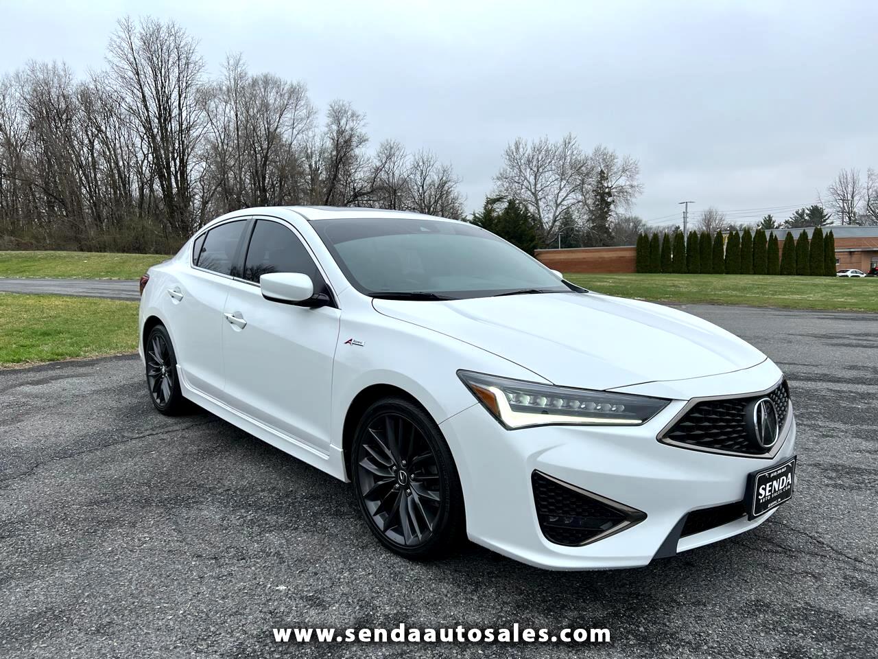 Acura ILX 8-Spd AT w/ Premium & A-SPEC Packages 2019