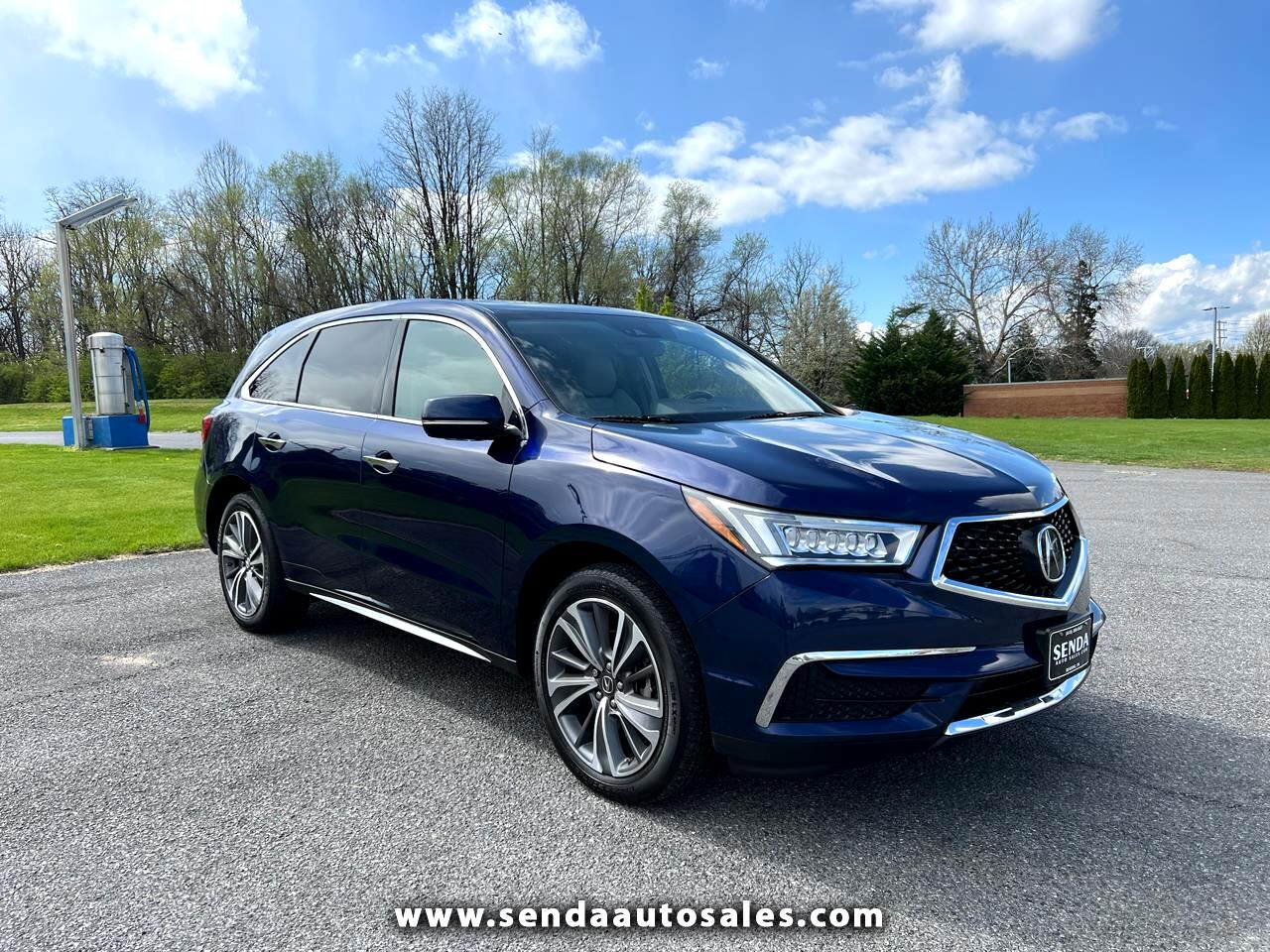 Acura MDX SH-AWD 9-Spd AT w/Tech Package 2019